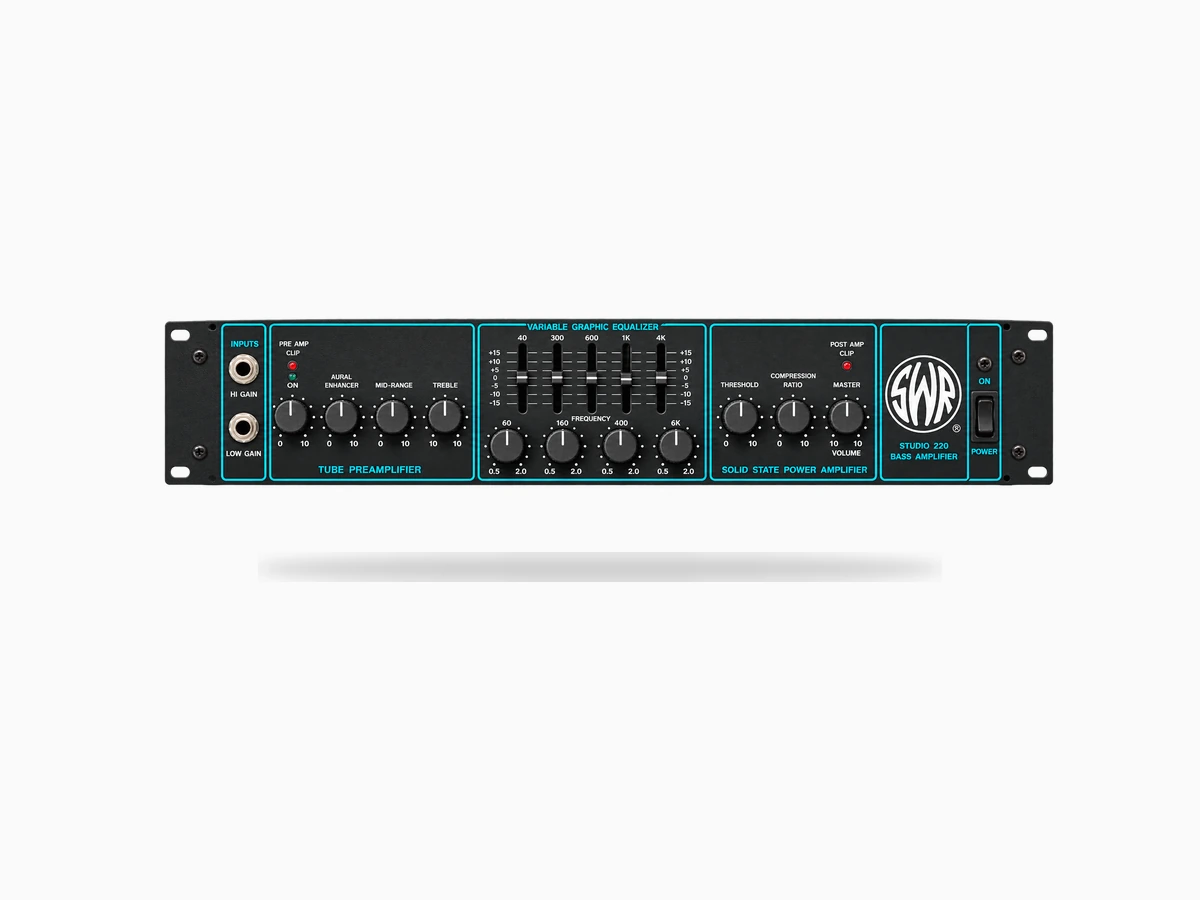 SWR Studio 220 Bass Amplifier Head
